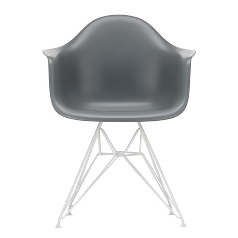 Cadeira de Braços em Plástico Eames DAR / Base Branca